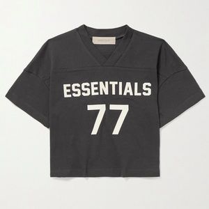 Authentic New Fear of God Essentials Kids Football T-shirt
